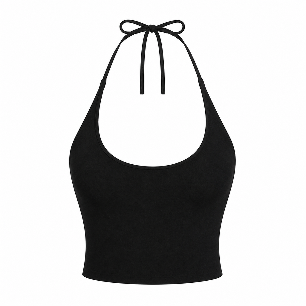 Crescent Halter Top