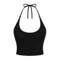 Crescent Halter Top