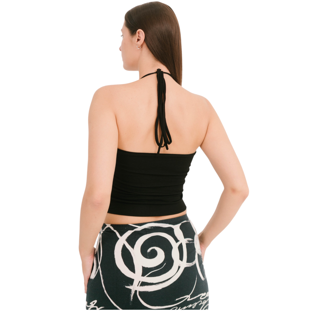 Crescent Halter Top