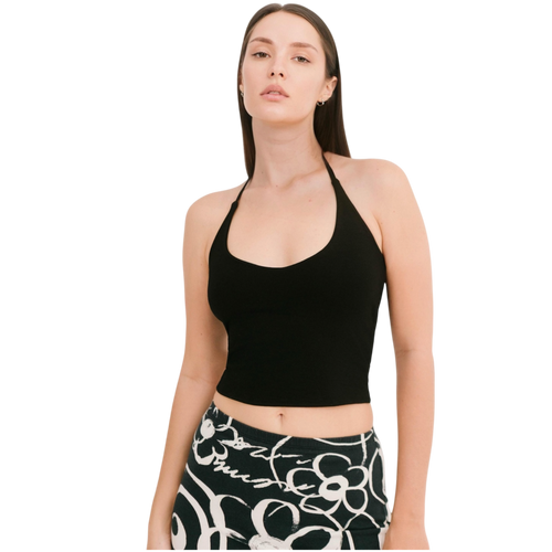 Crescent Halter Top